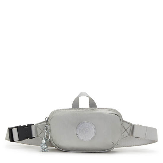 Kipling Alys Metallic Midjeväska Silver | SE 2214ZU